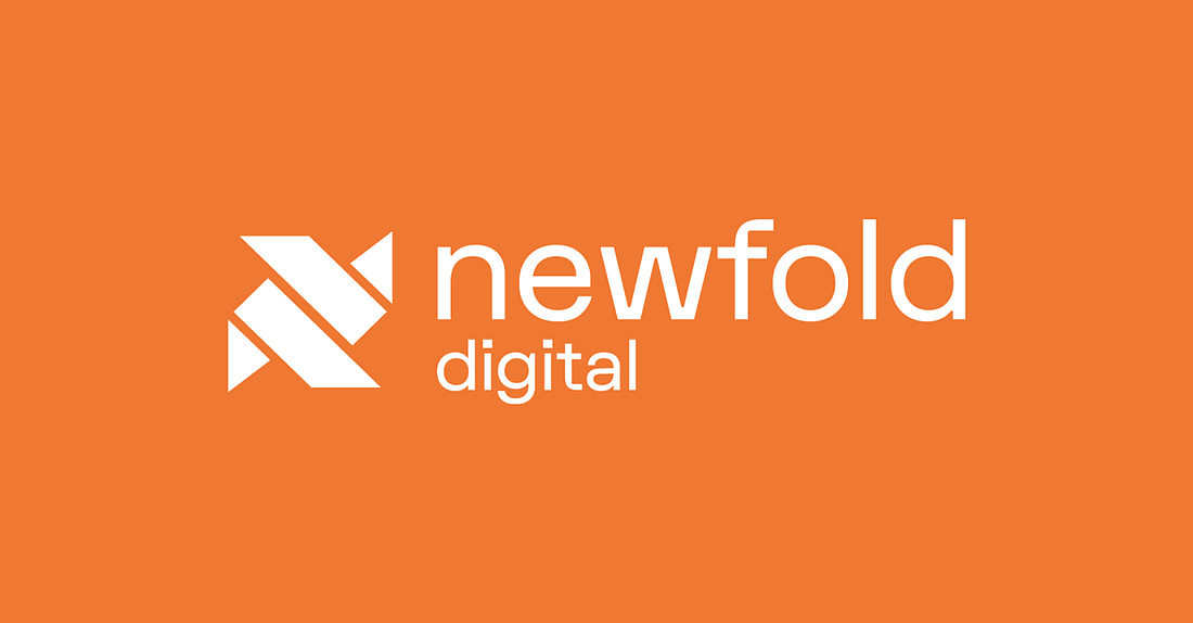 Newfold Digital logo on an orange background